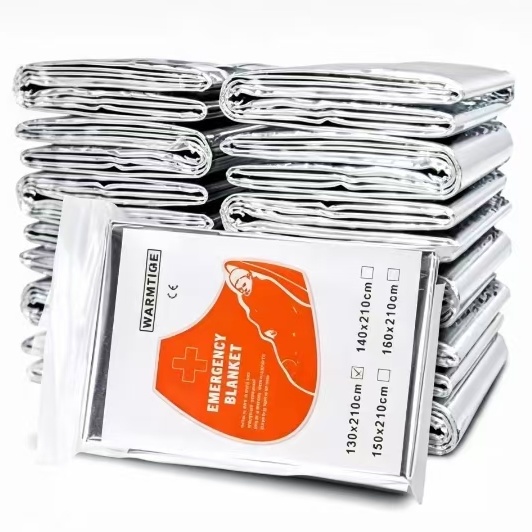 Mylar Thermal Emergency Blanke - огляд і ціна Outdoor Camping Heated Blanket