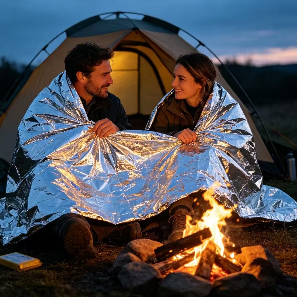 Mylar Thermal Emergency Blanke - огляд і ціна Outdoor Camping Heated Blanket