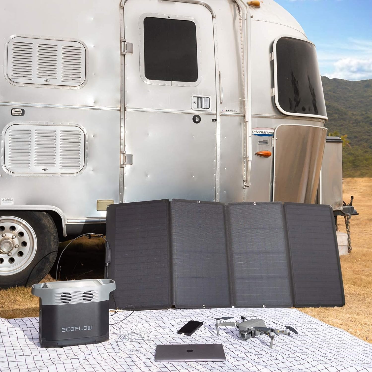 160 Watt Foldable Solar Panel  - огляд і ціна Portable Power Station
