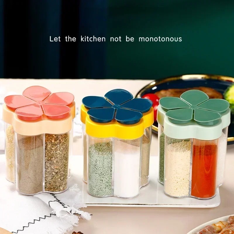 Seasoning Jar Plastic Containe - огляд і ціна Outdoor Camping Kitchen Set