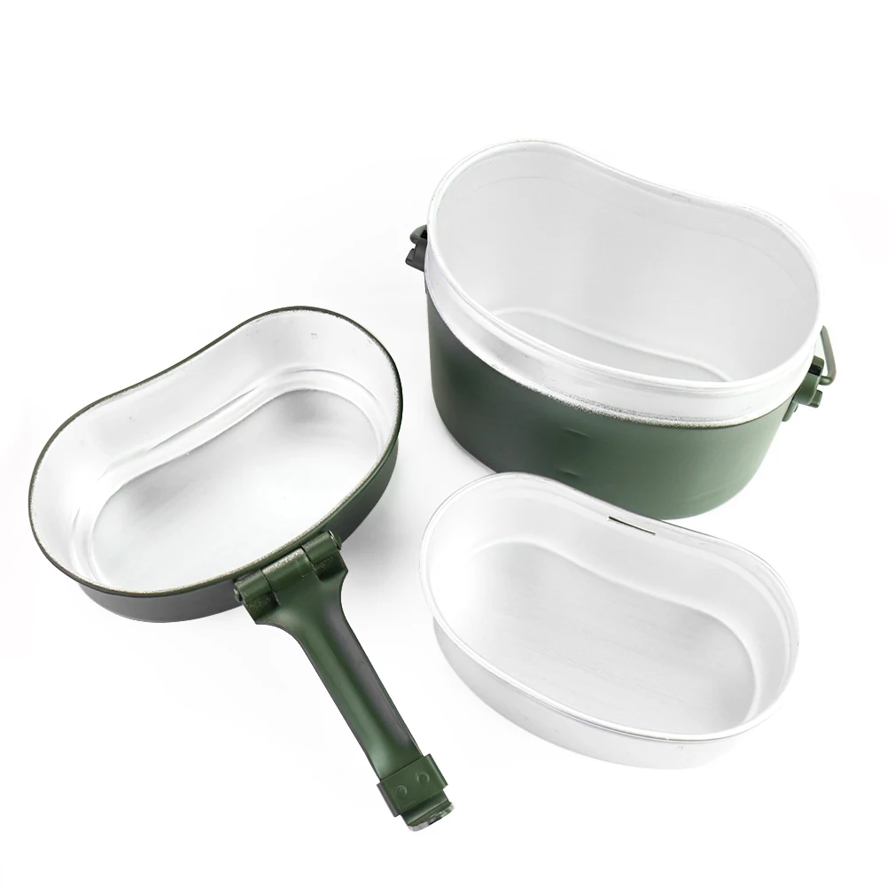 Portable Alloy Pot and Bowl Lu - огляд і ціна Outdoor Camping Kitchen Set